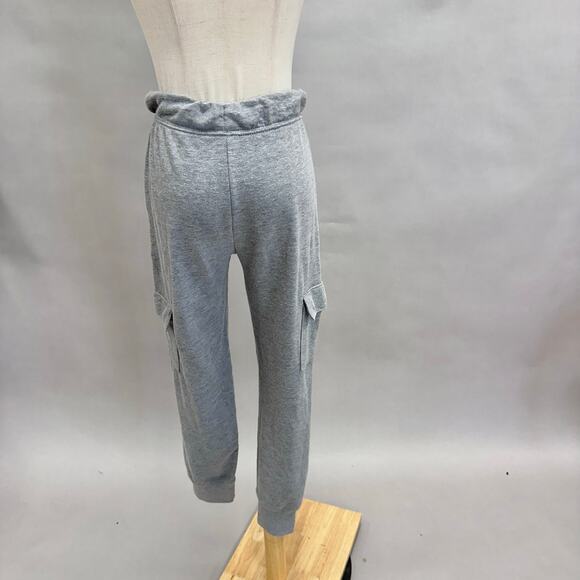 No Boundaries gray cargo jogger sweatpants Size XS Slim Leg High Rise - Picture 10 of 14